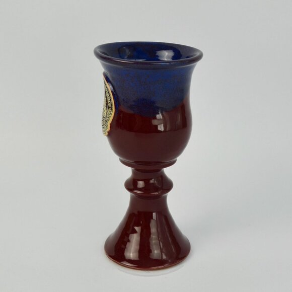 Deneen Pottery Maryland Renaissance Festival Let Merriment Abound Goblet 1992 - Picture 5 of 8